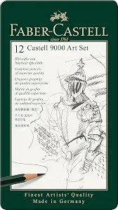 Faber-Castell 9000 Graphite Sketch Pencil Set