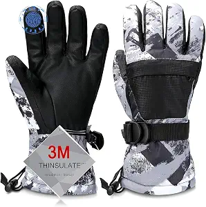 Ski Gloves for Men, Women & Kids