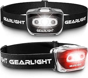 GearLight LED Headlamp 2Pack