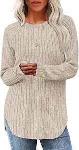 Saloogoe Women's Long Sleeve Tunic