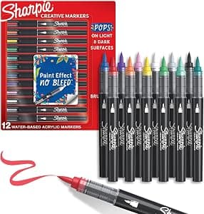 Sharpie Creative Paint-like Brush Markers