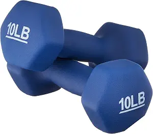 Amazon Basics Neoprene Dumbbell Weights