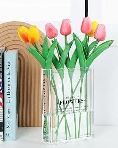 Book-Shaped Flower Vase