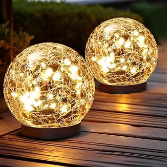 Solar Globe Lights for Outdoor