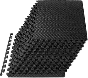 ProsourceFit Interlocking Exercise Mat