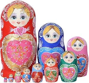 Russian Nesting Matryoshka Dolls