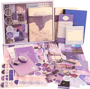 Vintage Scrapbooking Supplies Kit