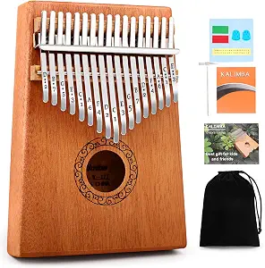 YUNDIE 17 Key Kalimba Thumb Piano
