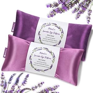 Lavender Weighted Heat Therapy Eye Pillow