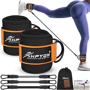Ankle Resistance Bands with Cuffs