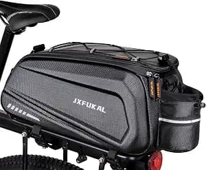 JXFUKAL Bike Rear Rack Pannier Bag