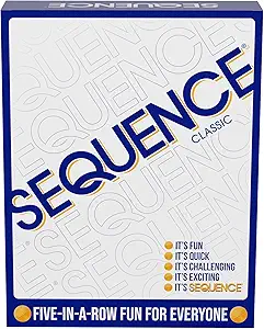 SEQUENCE Game with Folding Board