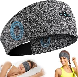 Sleep Headphones Bluetooth Headband for Side Sleepers