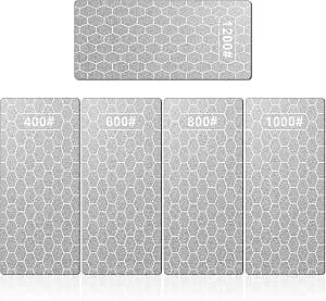 Diamond 5-Piece Knife Sharpening Stone Set