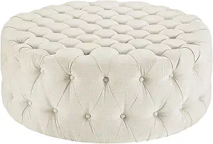 Modway Amour Fabric Ottoman