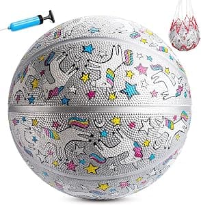 INPODAK Unicorn Basketball for Kids