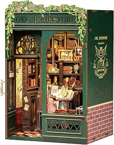 CUTEBEE Book Nook DIY Miniature House Kit