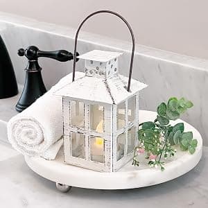 Kate Aspen Rustic Farmhouse Candle Holder Lantern