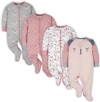 Gerber Baby Girls' Sleep 'N Play
