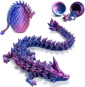 Articulated Crystal Dragon Surprise Egg