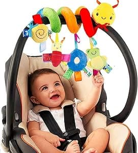 FPVERA Spiral Car Seat & Stroller Activity Toy