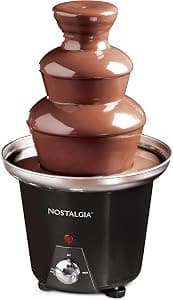 Nostalgia 3-Tier Chocolate Fondue Fountain