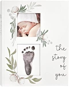 Modern Minimalist Baby Memory Book