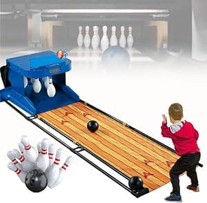 Electronic Bowling Alley Game with LED Scoreboard