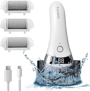 Electric Foot Callus Remover with 3 Heads