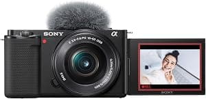 Sony Alpha ZV-E10 Mirrorless Vlog Camera