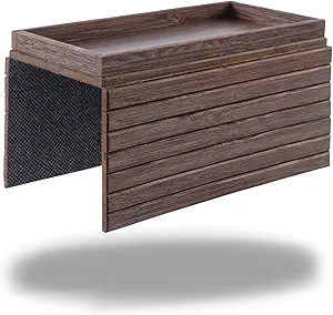 DETOR Couch Arm Tray with Storage Box