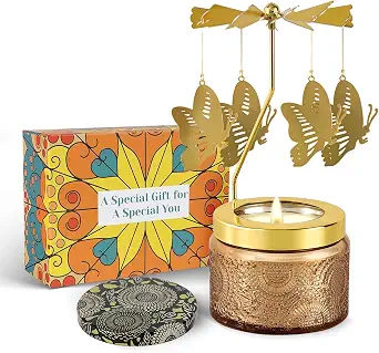 Rotating Candle Gift for Women