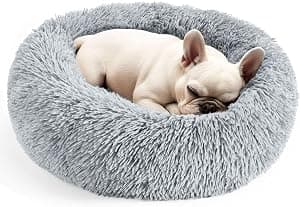 Hoewina Calming Donut Pet Bed